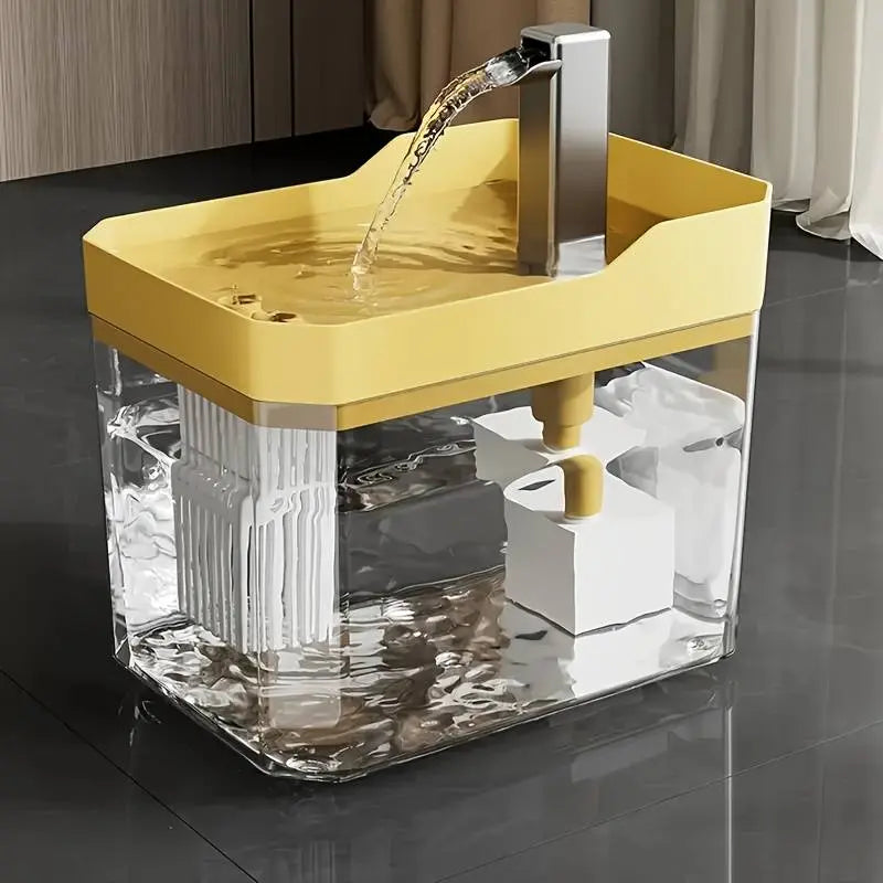 Automatic Pet Water Dispenser and Cat Drinking Fountain, USB-Powered, Ultra-Quiet Design, No Batteries Required