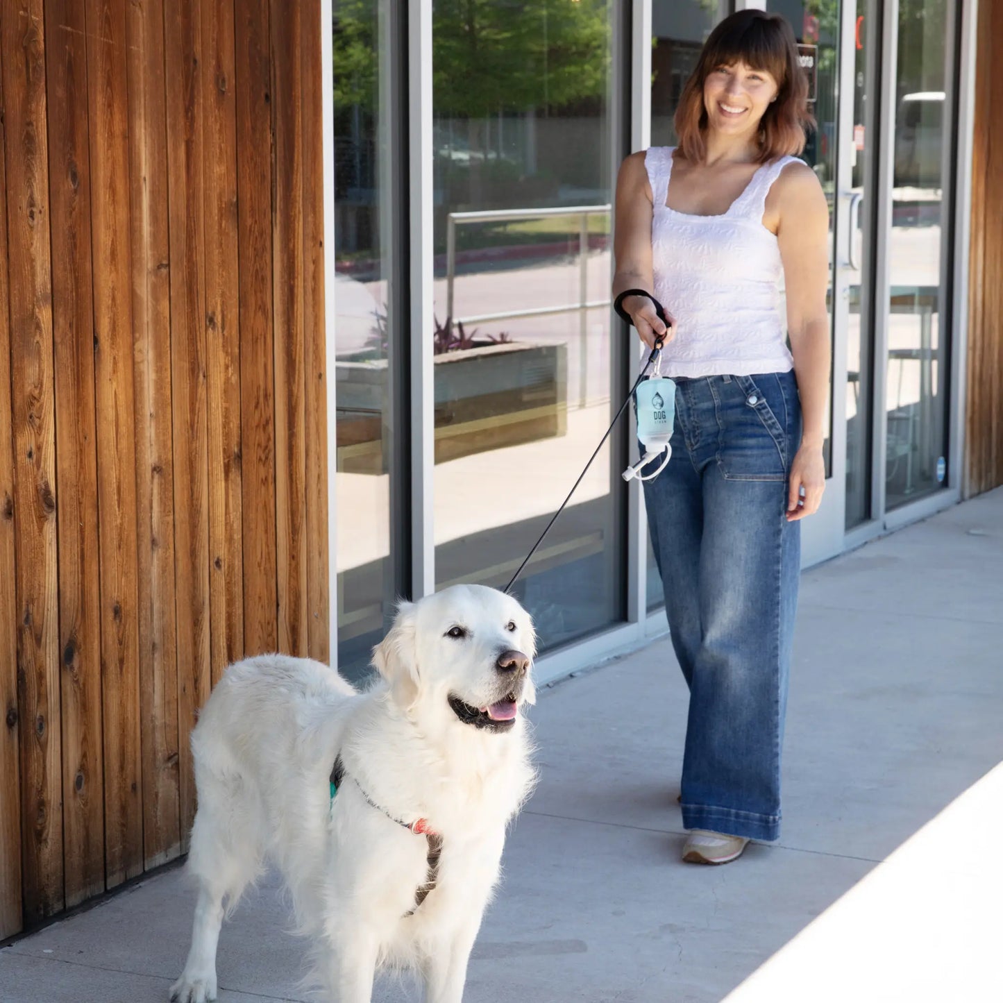 Dog Straw – Portable Dog Water Pouch with Stainless Steel Sipper - Lightweight, Lick-To-Sip, Perfect for Walks, Hikes & Travel. Adventure-Ready Hydration for Dogs on the Go.